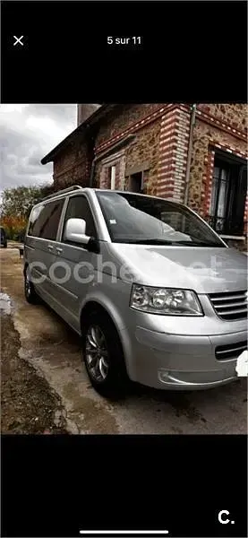 Usado VW Multivan Comfortline 130 CV (95 kW) 2009 Gris / plata Monovolumen