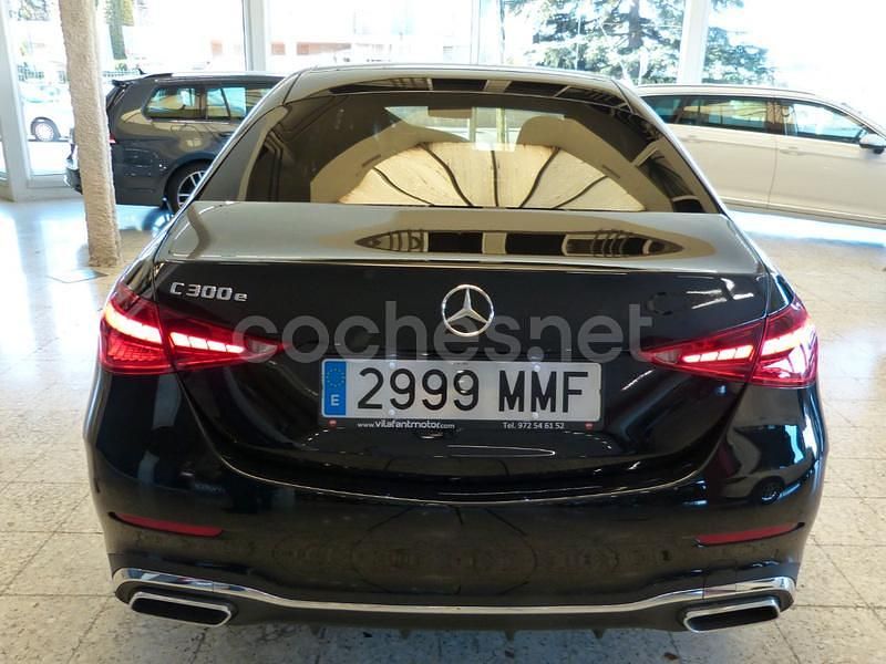 Usado Mercedes C300e 313 CV (230 kW) 2023 Negro Berlina
