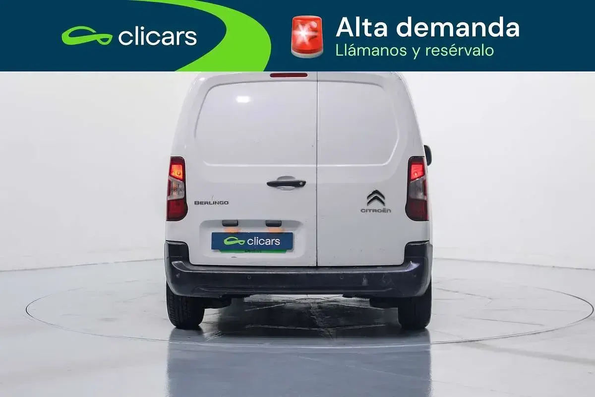 Usado Citroën e-Berlingo 102 CV (75 kW) 2021 Blanco Van