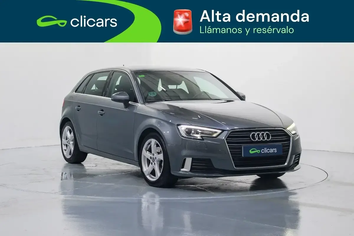 Usado Audi A3 Sport 150 CV (110 kW) 2017 Gris Berlina