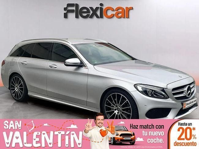 Gris Usado 2018 Mercedes C220 Familiar | 24.890 € (Precio justo) - Imagen 1/4