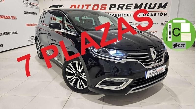 Negro Usado 2018 Renault Espace Initiale Paris Monovolumen | 19.490 € (Precio justo) - Imagen 1/4