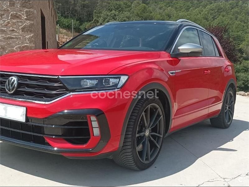 Rojo Usado 2021 VW T-Roc R SUV | 32.900 € (Precio justo) - Imagen 1/4