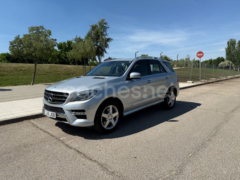 Gris / plata Usado 2015 Mercedes ML250 SUV | 19.999 € (Precio justo) - Imagen 1/4
