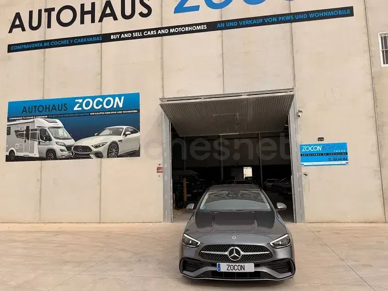 Usado Mercedes C200 163 CV (119 kW) 2022 Gris / plata Berlina