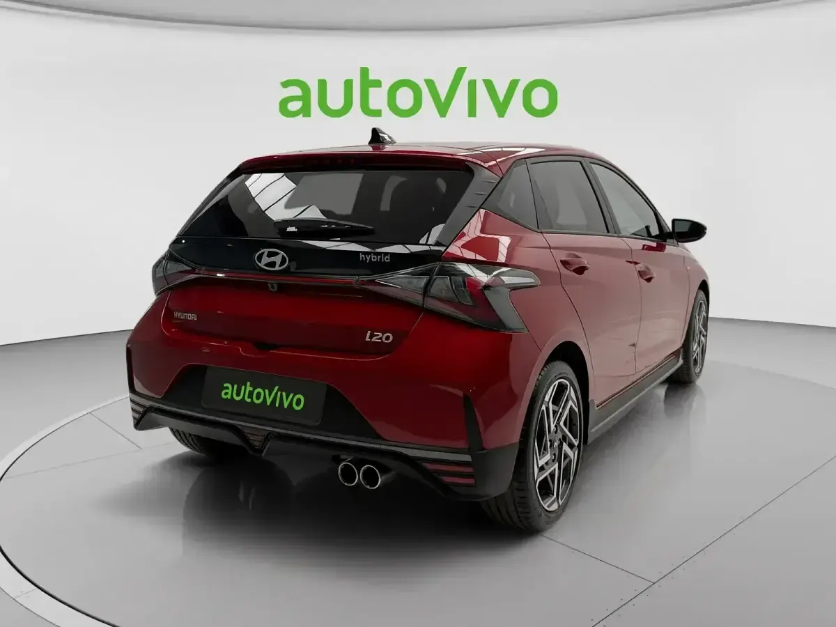 Nuevo Hyundai i20 N Line 100 CV (73 kW) 2025 Rojo Utilitario