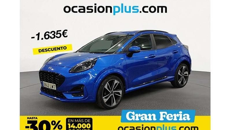 Azul Usado 2022 Ford Puma ST-Line X SUV | 16.355 € (Precio justo) - Imagen 1/4