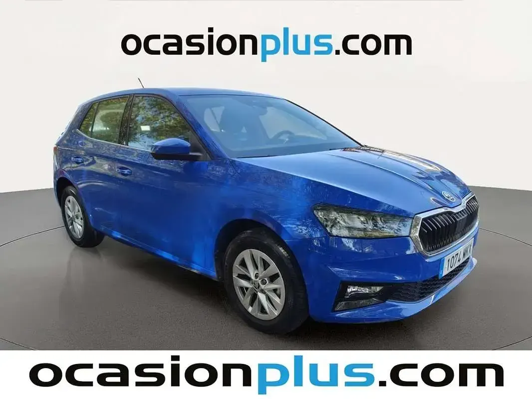 Usado Skoda Fabia Ambition 80 CV (58 kW) 2023 Azul Utilitario