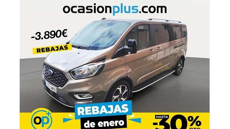 Beige Usado 2023 Ford Tourneo Active Monovolumen | 38.091 € (Precio justo) - Imagen 1/4