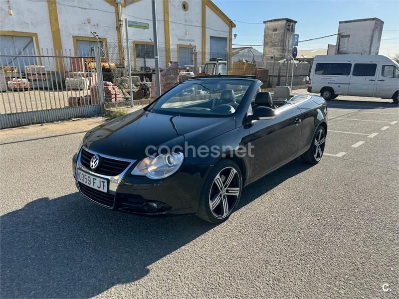 Negro Usado 2006 VW Eos Descapotable | 5250 € (Buen precio) - Imagen 1/4