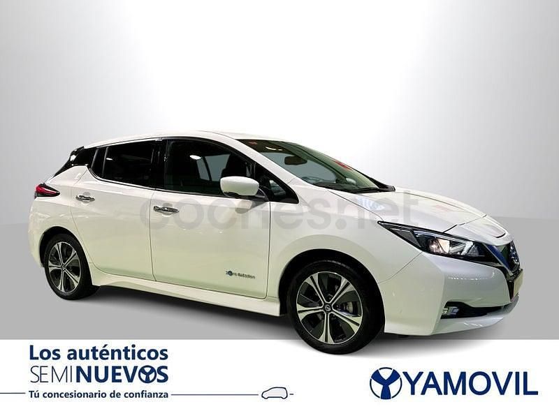 Usado Nissan Leaf N-Connecta 110 kW (150 CV) 2019 Blanco Utilitario