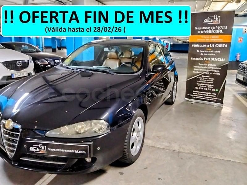 Usado Alfa Romeo 147 Progression 120 CV (88 kW) 2009 Negro Utilitario