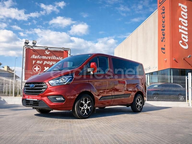 Granate Usado 2022 Ford Transit Custom Nugget Monovolumen | 26.900 € (Precio justo) - Imagen 1/4