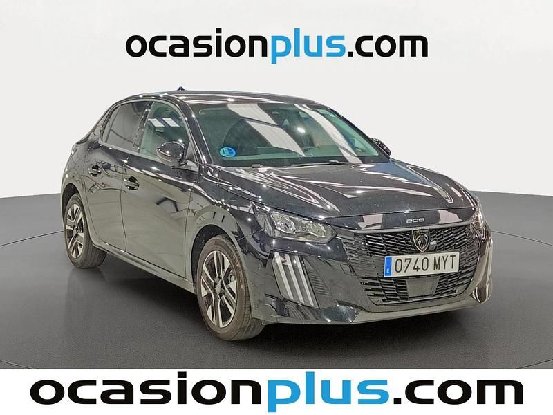 Usado Peugeot 208 Allure 100 CV (73 kW) 2025 Negro Utilitario