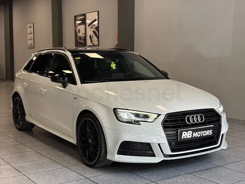 Usado Audi A3 S-Line 150 CV (110 kW) 2020 Blanco Berlina