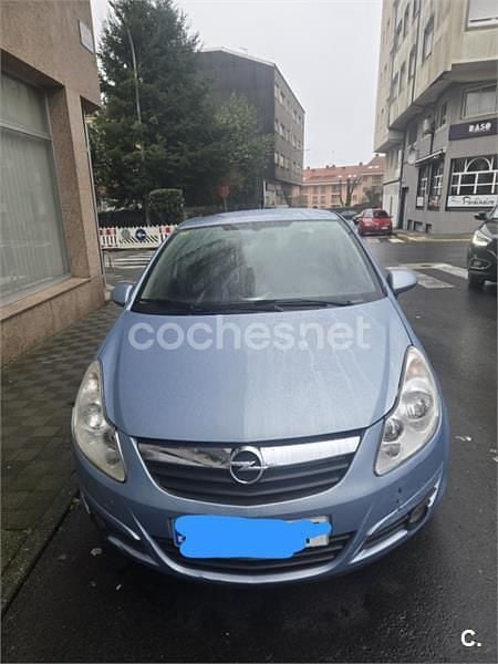 Usado Opel Corsa 90 CV (66 kW) 2007 Azul Berlina