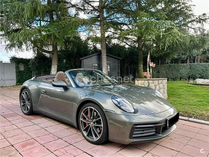 Usado Porsche 911 Carrera 4S Cabriolet 450 CV (330 kW) 2020 Verde Descapotable