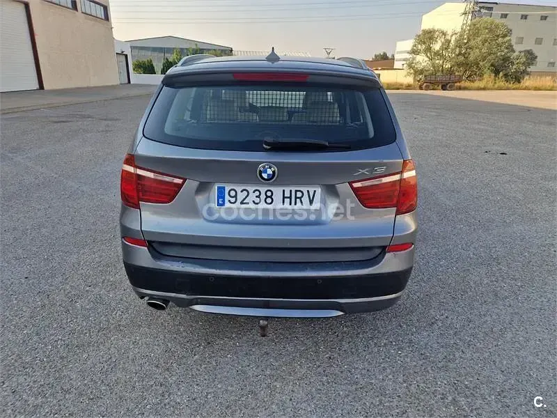 Usado BMW X3 177 CV (130 kW) 2013 Gris / plata SUV