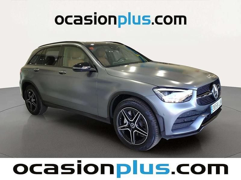 Usado Mercedes GLC300 AMG 245 CV (180 kW) 2020 Gris SUV