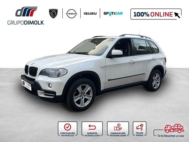 Usado BMW X5 235 CV (172 kW) 2008 Blanco SUV