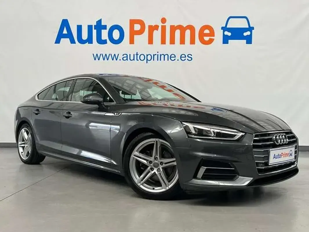 Usado Audi A5 Sportback Sport 150 CV (110 kW) 2018 Azul Utilitario