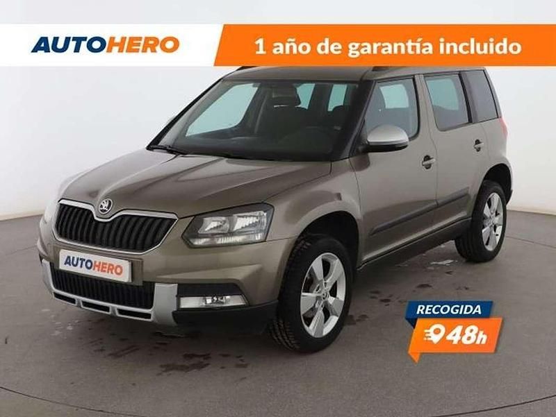 Verde Usado 2015 Skoda Yeti Outdoor SUV | 10.699 € - Imagen 1/3