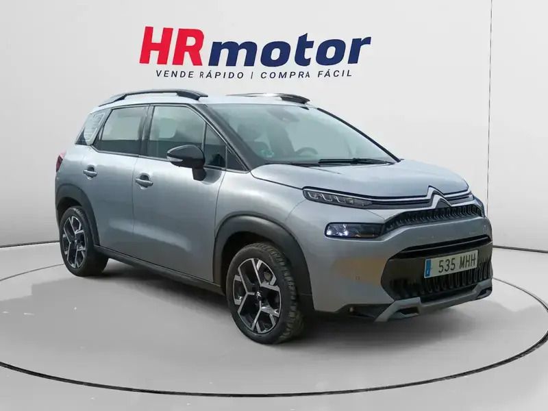 Gris Usado 2023 Citroën C3 Aircross PureTech SUV | 16.520 € (Precio justo) - Imagen 1/4