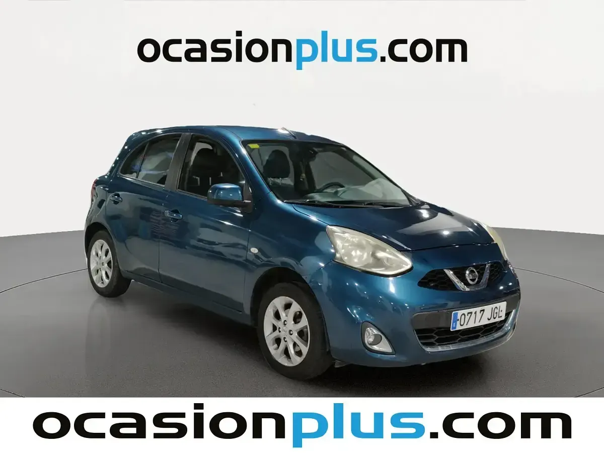 Usado Nissan Micra Acenta 80 CV (58 kW) 2015 Azul Utilitario