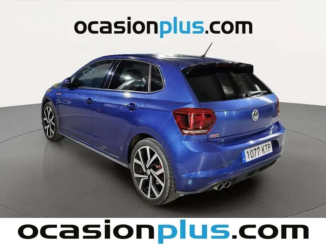Usado VW Polo GTI 200 CV (147 kW) 2019 Azul Utilitario