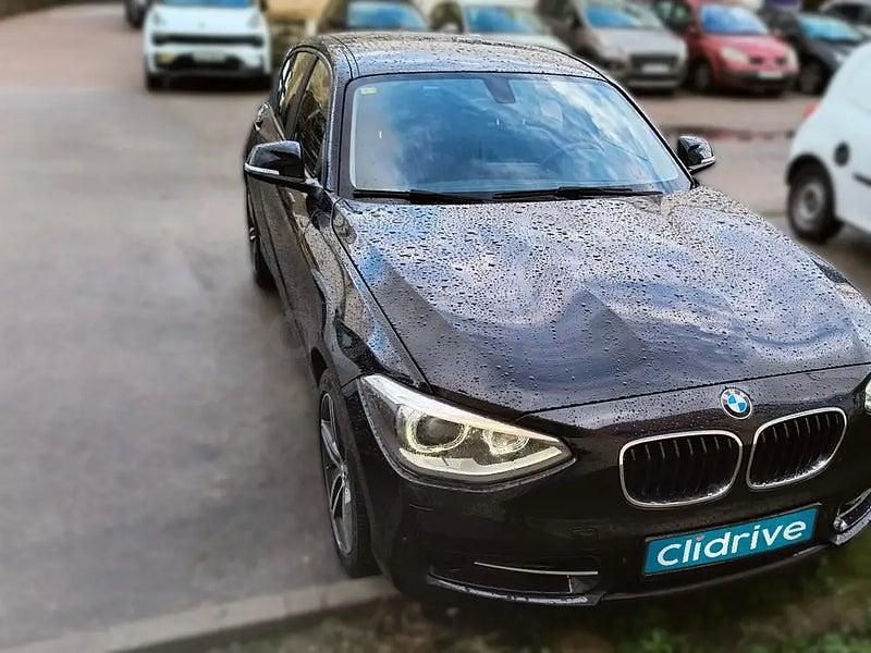 Usado BMW 118 Sport Line 143 CV (105 kW) 2012 Azul Utilitario