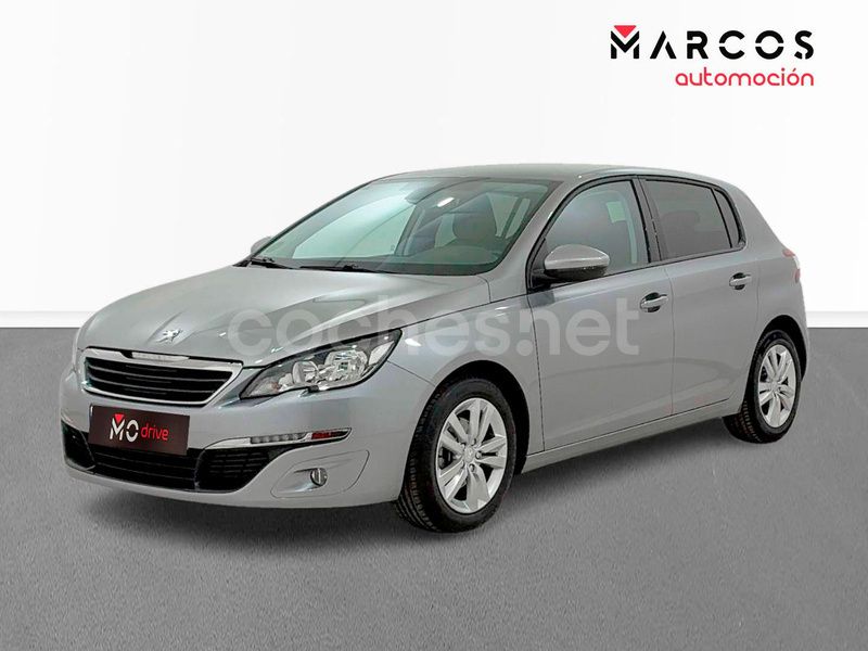 Gris / plata Usado 2014 Peugeot 308 Active Berlina | 9900 € (Precio justo) - Imagen 1/4