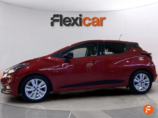 Usado Nissan Micra N-Connecta 100 CV (73 kW) 2019 Rojo Utilitario