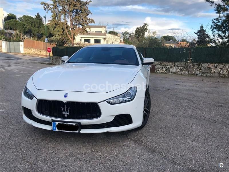 Usado Maserati Ghibli 350 CV (257 kW) 2017 Blanco Berlina