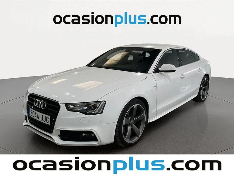 Usado Audi A5 Sportback S-Line 150 CV (110 kW) 2015 Blanco Utilitario