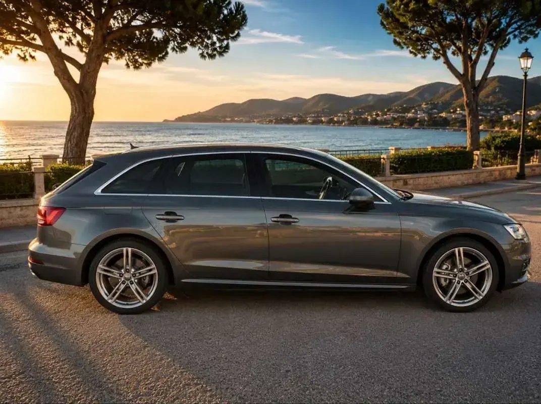 Usado Audi A4 S-Line 150 CV (110 kW) 2018 Plateado Familiar