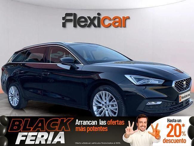 Negro Usado 2022 Seat Leon FR Familiar | 15.490 € (Super precio) - Imagen 1/4
