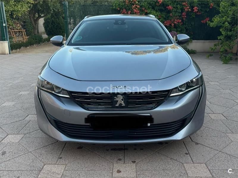 Gris / plata Usado 2020 Peugeot 508 Allure Familiar | 11.500 € (Caro) - Imagen 1/4