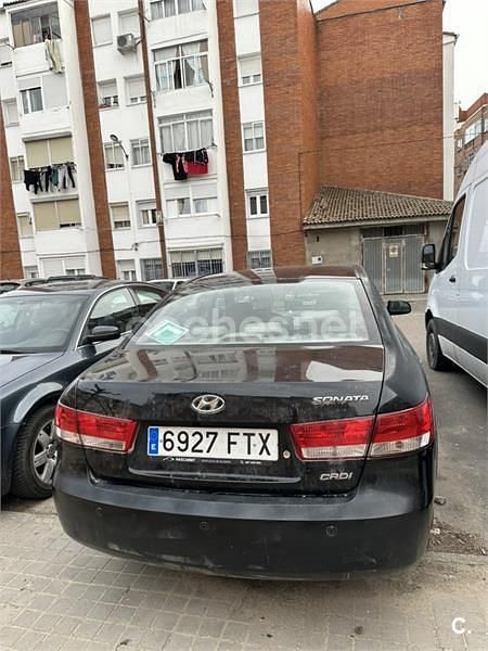 Usado Hyundai Sonata Comfort 140 CV (102 kW) 2007 Negro Berlina