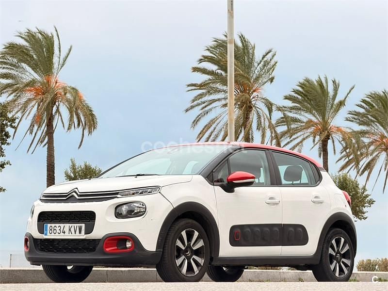 Usado Citroën C3 PureTech 82 CV (60 kW) 2019 Blanco Berlina