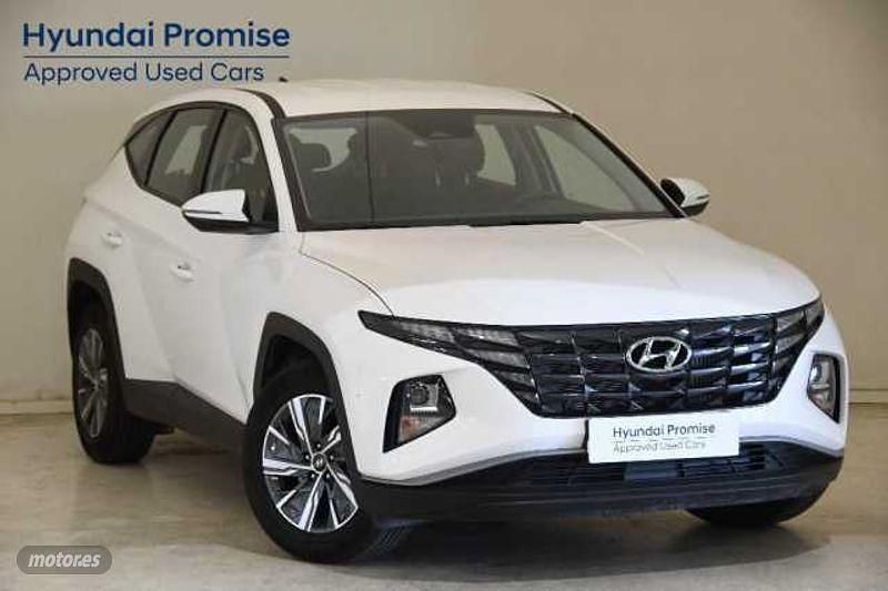 Usado Hyundai Tucson 150 CV (110 kW) 2024 Atlas white SUV