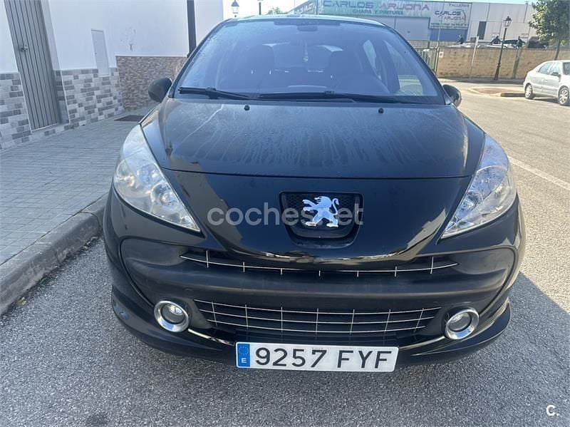 Usado Peugeot 207 Premium 120 CV (88 kW) 2007 Negro Berlina