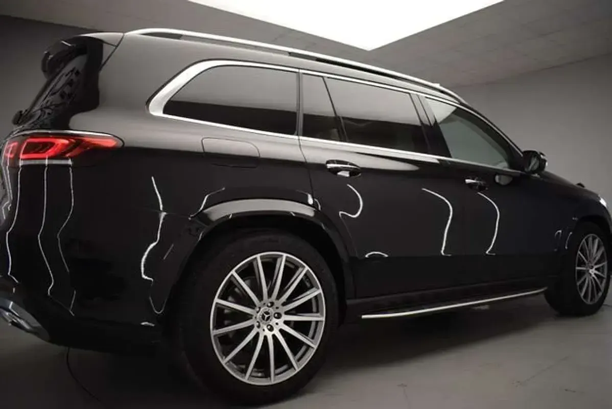 Usado Mercedes GLS350 286 CV (210 kW) 2022 Negro SUV