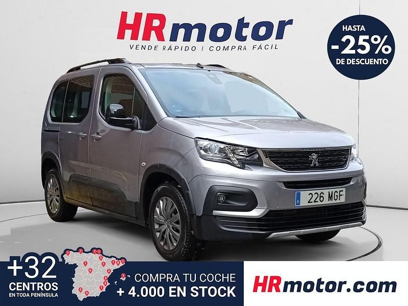 Usado Peugeot Rifter Allure 131 CV (96 kW) 2023 Gris Monovolumen