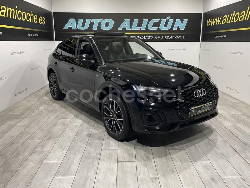 Negro Usado 2021 Audi Q5 Sportback S-Line SUV | 34.899 € (Precio justo) - Imagen 1/4