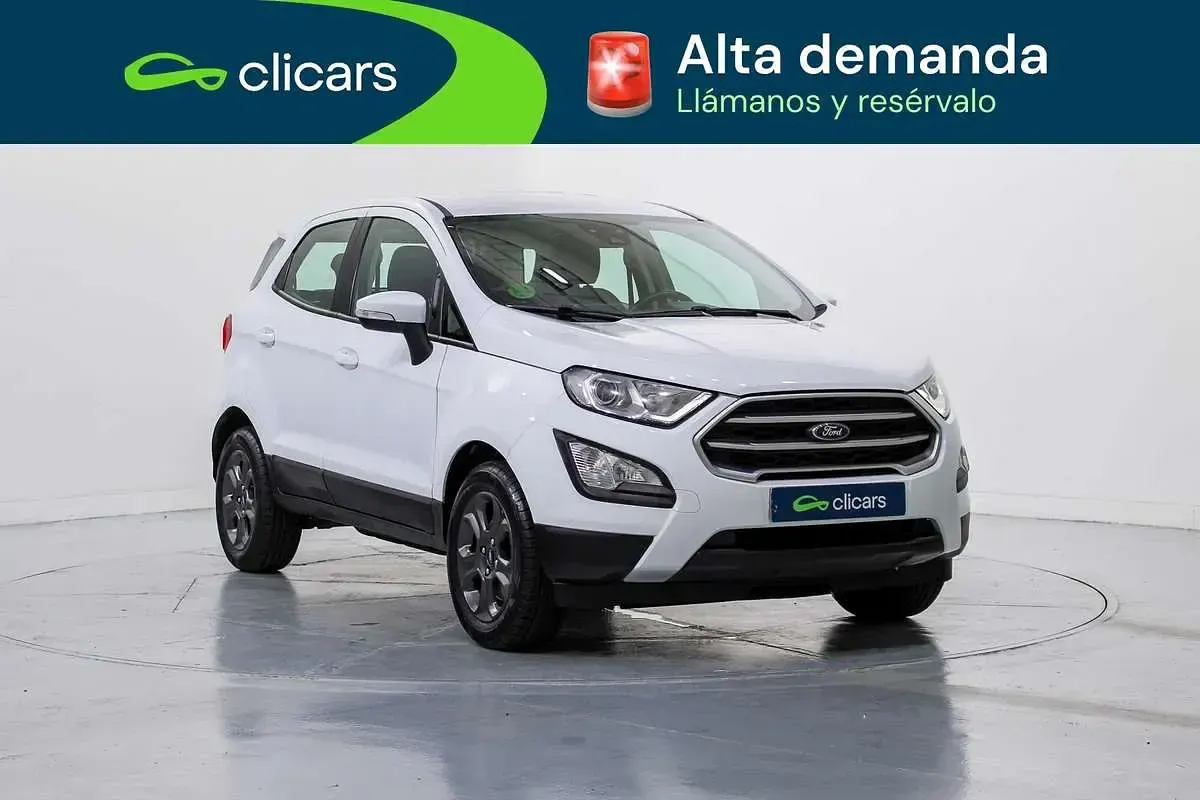 Usado Ford Ecosport Trend 99 CV (72 kW) 2021 Blanco SUV