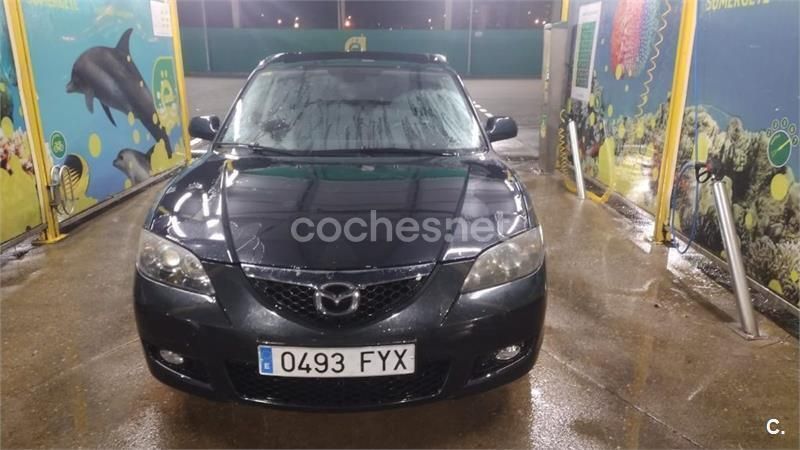 Negro Usado 2007 Mazda 3 Active Berlina | 3500 € (Precio justo) - Imagen 1/4