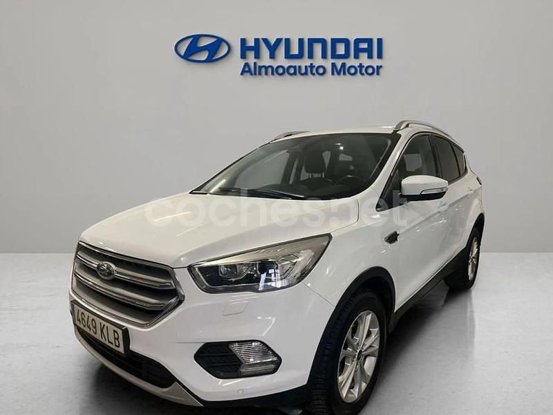 Blanco Usado 2018 Ford Kuga Titanium SUV | 13.900 € (Precio justo) - Imagen 1/4