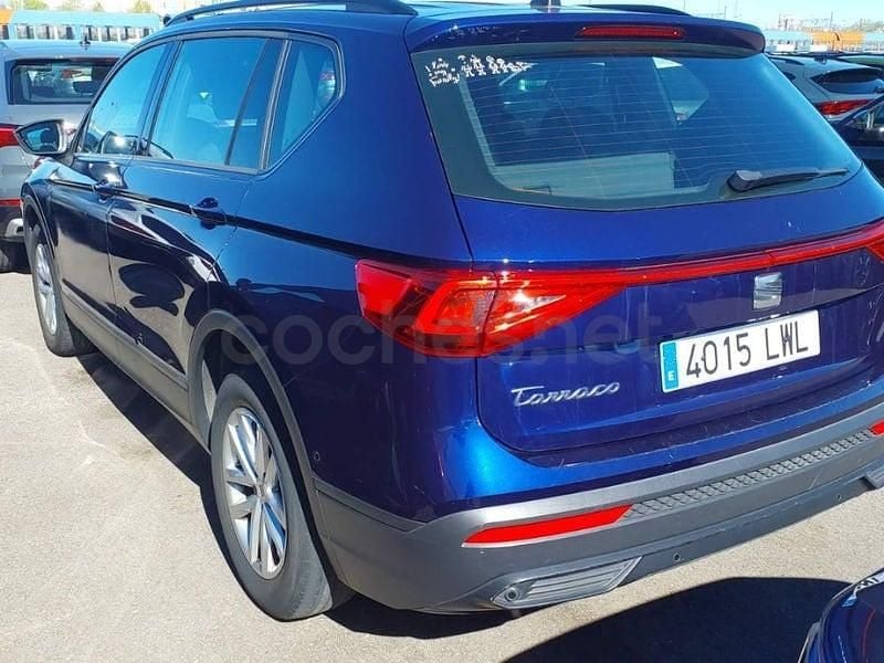 Usado Seat Tarraco Style 150 CV (110 kW) 2022 Azul SUV