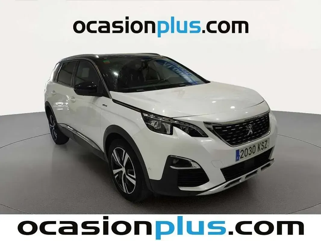 Usado Peugeot 5008 GT-line 131 CV (96 kW) 2019 Blanco SUV