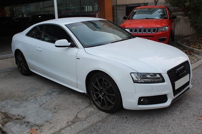 Usado Audi Coupé S-Line 180 CV (132 kW) 2009 Blanco Coupe